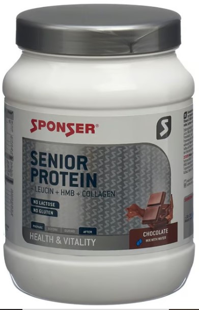 SPONSER® Senior Protein Plv Chocolate Ds 455g SPONSER® Senior Protein Plv Chocolate Ds 455g