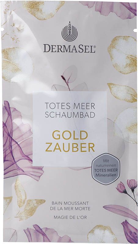 DERMASEL Schaumbad Gold Zauber df Btl 40ml