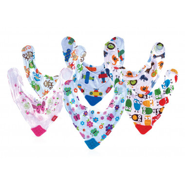 Nuby Lätzchen mit Beiss-Ecke Design Linie