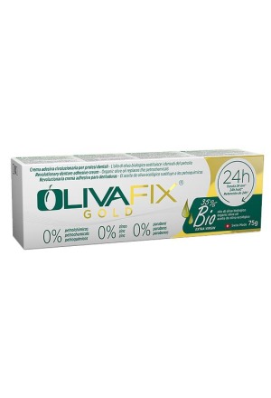 OLIVAFIX Gold Zahnprothesenhaftcreme Tube 75g