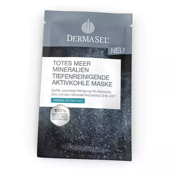 DermaSel Maske Aktivkohle Btl 12ml