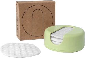 LastRound Wiederverwendbare Wattepads grün