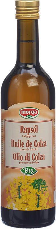 MORGA Rapsöl Bio kaltgepresst 5dl