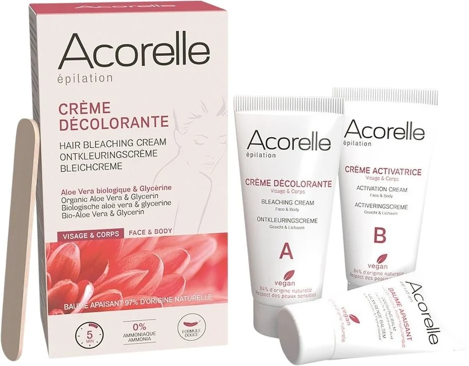 ACORELLE Creme Gesicht & Körper Set aufhellend