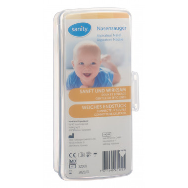 Sanity Nasensekret-Sauger für Babys Ds