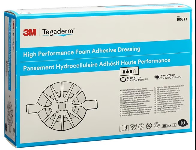 3M TEGADERM FOAM HP Schaumkompresse 6x7.6cm adhesive 10 Stück 3M TEGADERM FOAM HP Schaumkompresse 6x7.6cm adhesive 10 Stück