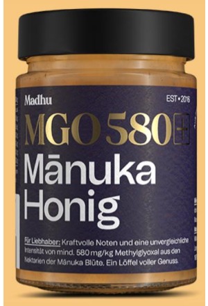 MADHU Manuka Honig MGO 800+ Glas 500g MADHU Manuka Honig MGO 800+ Glas 500g