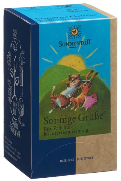 SONNENTOR Sonnige Grüsse BIO 18 x 2.5g SONNENTOR Sonnige Grüsse BIO 18 x 2.5g