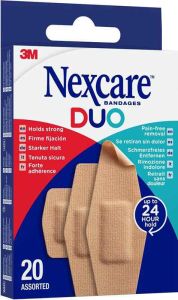 3M Nexcare Pflaster Duo assortiert 20 Stück 3M Nexcare Pflaster Duo assortiert 20 Stück