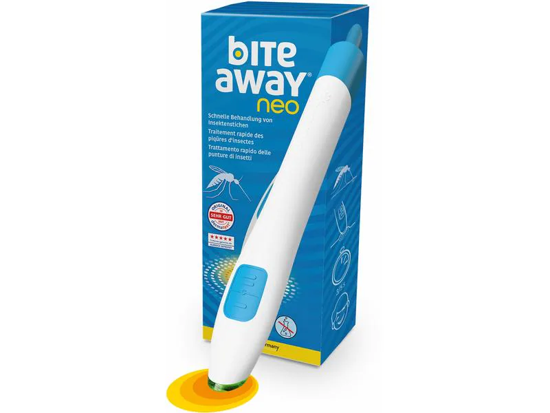 bite away® neo - der Wärmestift gegen Insektenstiche