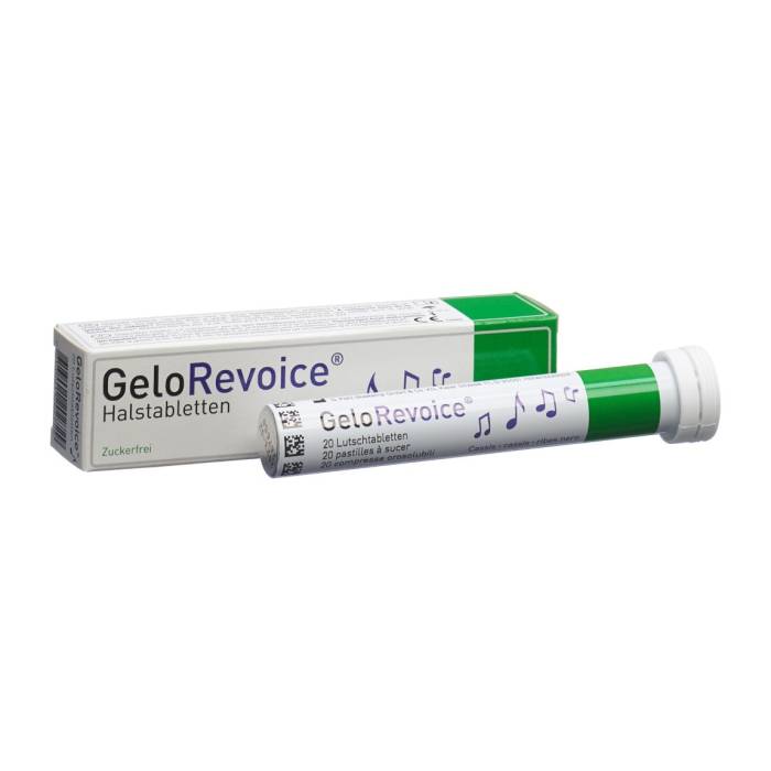 GeloRevoice Halstabletten Cassis-Menthol 20 Stück | SW11867